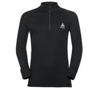 Odlo - Kid's BL Top Turtle Neck L/S Half Zip Active - Synthetic base layer size 152, black
