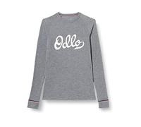 Odlo Kids Functional long-sleeve shirt with big logo ACTIVE WARM ECO, odlo steel grey melange, 152