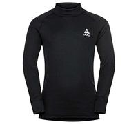 Odlo Kids Functional long-sleeve shirt with stand-up collar ACTIVE X-WARM ECO, black, 128