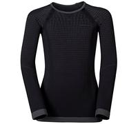 Odlo Kids Functional Underwear Long Sleeve Shirt PERFORMANCE WARM, black - odlo graphite grey, 152/164