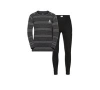 Odlo - Kid's Long Active Warm Eco Set - Synthetic base layer size 140, grey
