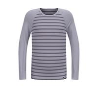 Odlo Kids Thermal Underwear Active Warm Stripes I Sports Underwear Girls Boys I Thermal Long Sleeve T-Shirt