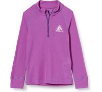 Odlo Kids Top Half Zip Ski Undershirt Warm Undershirt Hyacinth Violet Size 104