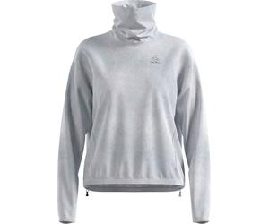Odlo - Lightweight fleece with a roll neck - Odlo X POW Mid Layer Turtle Neck W Silver Grey for Women - Size XS Grey XS