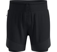 Odlo - Lightweight, resistant trail running shorts - X-Alp Trail 6" M Black for Men - Size XL Black XL