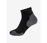 Odlo Ceramicool Quarter Running Socks - Black, Size 45-47