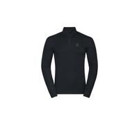 Odlo Men's ACTIVE WARM ECO Half-Zip Turtleneck Baselayer Top Colour: 15000 Blk, Size: XL