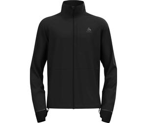 Odlo - Men's trail running/running softshell Jacket - Jacket Zeroweight Pro Warm 2.0 M Black for Men in Softshell - Size L Black L