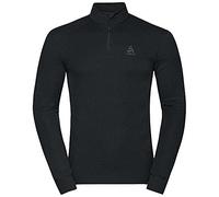 Odlo Men Functional long-sleeve shirt with zipper ACTIVE WARM ECO, black, S
