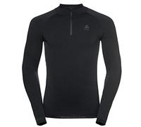 Odlo Top Turtle Neck Performa Long Sleeve Base Layer Black S Men