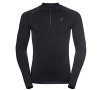 Odlo - Base Layer Top Turtle Neck L/S Half Zip Performa - Synthetic base layer size M, black