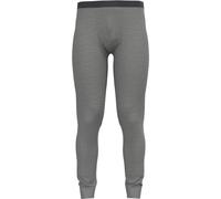 Odlo Men Functional Underwear Long Pants MERINO 200, odlo steel grey melange, XL