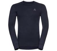 Odlo Men Functional Underwear Long Sleeve Shirt ACTIVE WARM ECO, dark sapphire, S