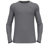 Odlo Men Functional Underwear Long Sleeve Shirt MERINO 260, odlo steel grey melange, XL
