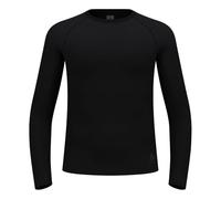 Odlo Crew Performance Light Eco Long Sleeve Base Layer Black M Men