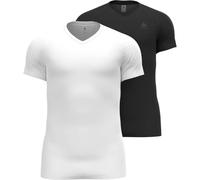 Odlo Men Functional Underwear Short Sleeve Shirt Active Everyday ECO, White - Black, L