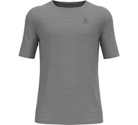 Odlo Men Functional Underwear Short Sleeve Shirt MERINO 200, odlo steel grey melange, M