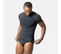 Odlo Men Functional Underwear Short Sleeve Shirt PERFORMANCE LIGHT, black, L