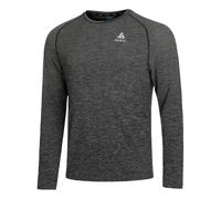 Odlo Men Long Sleeve Running Shirt ESSENTIAL SEAMLESS, grey melange, L
