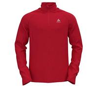 Odlo Men Long-sleeved shirt with zipper BERRA LIGHT, chinese red, S