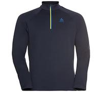 Odlo Men Long-sleeved shirt with zipper BESSO, dark sapphire, L