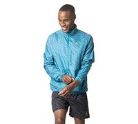 Odlo Men Running jacket ESSENTIALS LIGHT PRINT, saxony blue, L