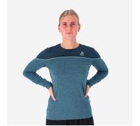 Odlo Men’s Long Sleeve Running Top Crew Neck, Breathable and Comfortable, Blue, Size S