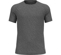 Odlo Men Short Sleeve Running Shirt ESSENTIAL 365, grey melange, 3XL