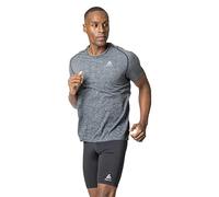 Odlo Men Short Sleeve Running Shirt ESSENTIAL SEAMLESS, grey melange, S