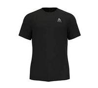 Odlo Men Short Sleeve Running Shirt Essentials Flyer, Black, M