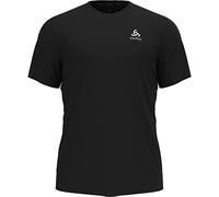 Odlo Men Short Sleeve Running Shirt Essentials Flyer, Black, XXL
