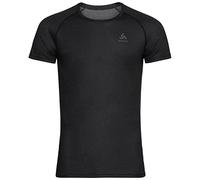 ODLO Men's Active F-Dry Light ECO Base Layer T-Shirt, Black, M