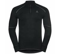 Odlo Men Functional long-sleeve shirt with zipper ACTIVE X-WARM ECO, black, XXL