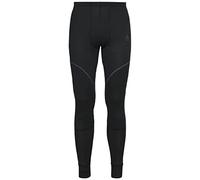 Odlo Men's Active X-Warm Eco Base Layer Pants - Thermal Long Underwear - Black 2XL