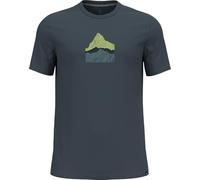 Odlo Men's F-Dry Mountain Hiking Shirt Dark Slate