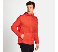 Odlo Men's Fli Dual Jacket, mens, Men's Jacket, 528612, Mandarin Red, S