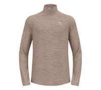 Odlo Men's Laufshirt Herren Langarm Essential Thermal Männer I Sport Oberteil I Midlayer I Fitness Shirt Sweater, Cinder Melange, XL