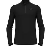 Odlo Men Functional long-sleeve shirt with zipper MERINO 260, black, M