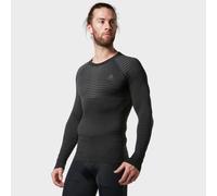 Odlo Men's Performance Light Functional Underwear Long Sleeve Shirt, black, XL