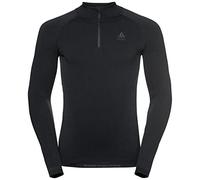 Odlo Men's Performance Warm Eco_196222 Functional Underwear Long-Sleeve Shirt with Zipper (Pack of 1)
