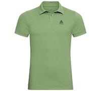 Odlo Men's Polo New Trim Polo, Mens, Men's Polo, 550592, Green Eyes, XL