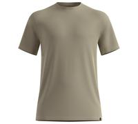 Odlo - Merino 160 Plain Tee Crew Neck S/S - Merino shirt size S, vetiver