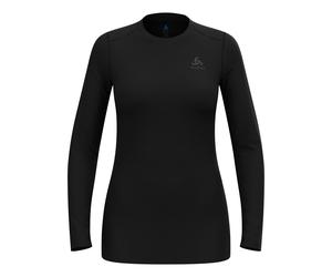 Odlo Merino 160Crew Long Sleeve Women-Black, Size S