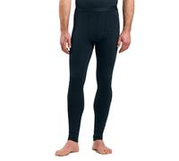 Odlo - Baselayer Bottom Long Merino 200 - Merino base layer size XXL, blue/black