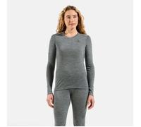 Odlo Merino 200 BL Top Crew Neck L/S L Gray Women