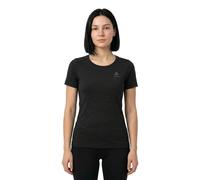 Odlo Women's Merino 200 Short Sleeve Functional Shirt Black M