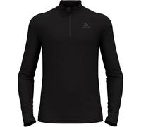 Odlo Men Functional long-sleeve shirt with zipper MERINO 260, black, XXL