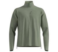 Odlo - Mid Layer 1/2 Zip Grid Fleece - Fleece jacket size M, olive