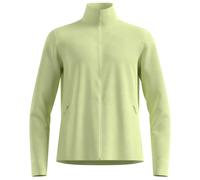Odlo - Mid Layer Full Zip Grid Fleece - Fleece jacket size S, green