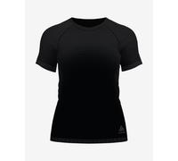 Odlo Performance Light E Short Sleeve Base Layer Top Dark Black Women - XL